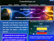 Tablet Screenshot of cosmobiologia.net